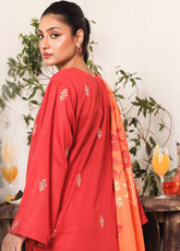 Zyra by Rashid Textile Embroidered Lawn Suits Unstitched 3 Piece - RT25ZL 8712